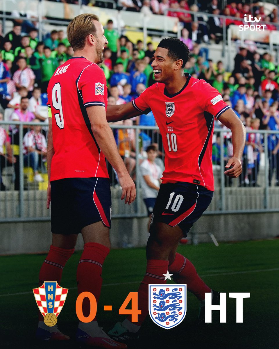 itvfootball's tweet photo. A dominant first half performance from the #ThreeLions 🦁🏴󠁧󠁢󠁥󠁮󠁧󠁿 https://t.co/e0bZdJ4tjn