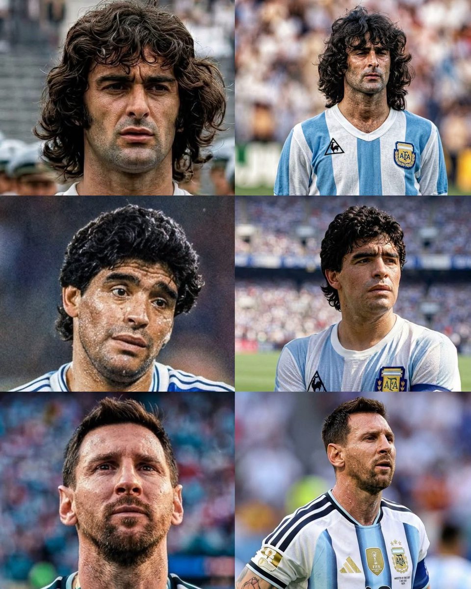 MotivacionesF's tweet photo. ¡PFFF… AQUÍ SE NOS ESCAPA UNA LÁGRIMA!

Hay algo inevitable en el fútbol: incluso los más grandes, algún día, tienen que decir ADIÓS. 😔⚽

Y en Argentina, el mítico 🔟 ha tenido tres dueños que marcaron una época:

🔟 MARIO ALBERTO KEMPES 🇦🇷
Debutó con la Albiceleste el 23 de septiembre de 1973 ante Bolivia. Su último partido con Argentina fue el 22 de junio de 1982, frente a Brasil, en el Mundial de España.

🔟 DIEGO ARMANDO MARADONA 🇦🇷
Debutó el 27 de febrero de 1977 ante Hungría. Su último partido como jugador de la Selección fue el 25 de junio de 1994, frente a Nigeria, en el Mundial de Estados Unidos.

🔟 LIONEL ANDRÉS MESSI 🇦🇷
Debutó oficialmente con la Selección Mayor el 17 de agosto de 2005 ante Hungría. Y ahora, 21 años después, su despedida definitiva de la Albiceleste está programada para el 6 de octubre de 2026, ante Benín, en el Monumental.

KEMPES. MARADONA. MESSI.

TRES LEYENDAS.
TRES ERAS.
UNA MISMA CAMISETA. 🔟🇦🇷

El tiempo pasa… pero sus nombres quedarán para SIEMPRE. 🥺🐐