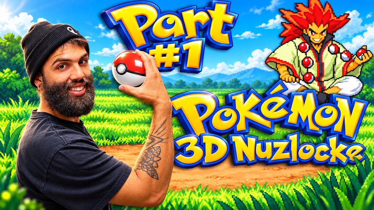 UrGrandpaPlays's tweet photo. Pokémon 3D Nuzlocke Part #1 is officially entering editing 👀🔥 The run is coming soon! #Pokemon #Nuzlocke #Pokemon3D #Gaming #PokemonNuzlocke
Youtube: YourGrandpaPlays https://t.co/Z5Qc7QN4os