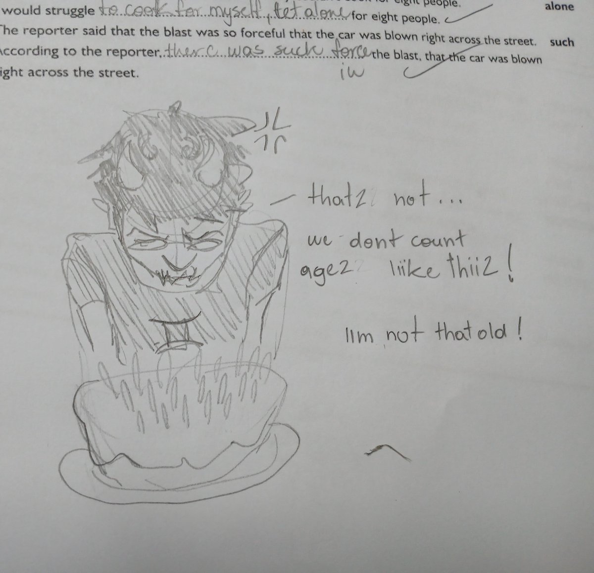 exerciseofmouth's tweet photo. birthday sollux because as it turns out i turned 20 years (9,230769230769232 sweeps) old yesterday #solluxcaptor #homestuck #happy #wrigglingday #to #me https://t.co/cSsvvhDsqm