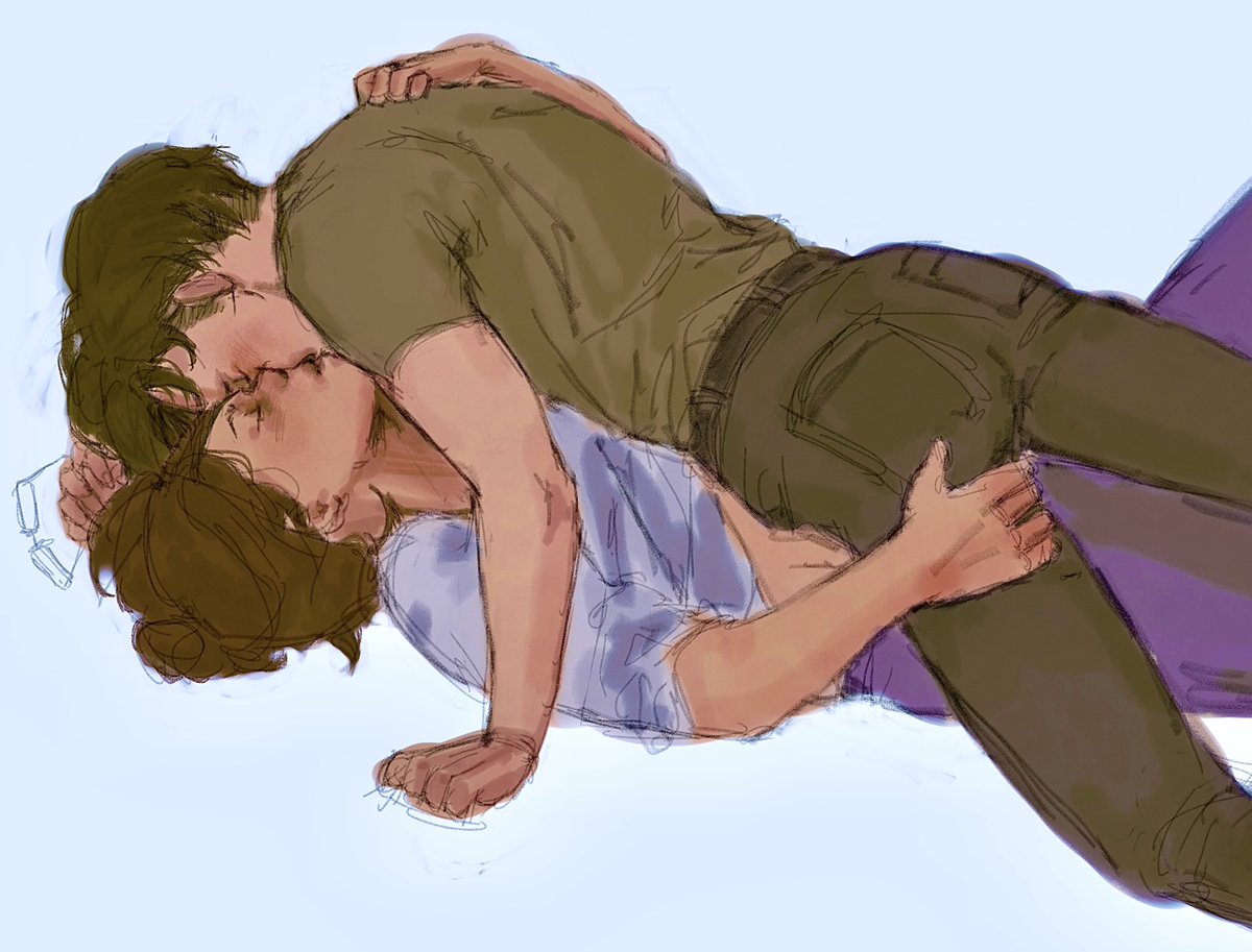 cardamawm's tweet photo. Butchtober kisses #levihan https://t.co/S6AdMoyECG