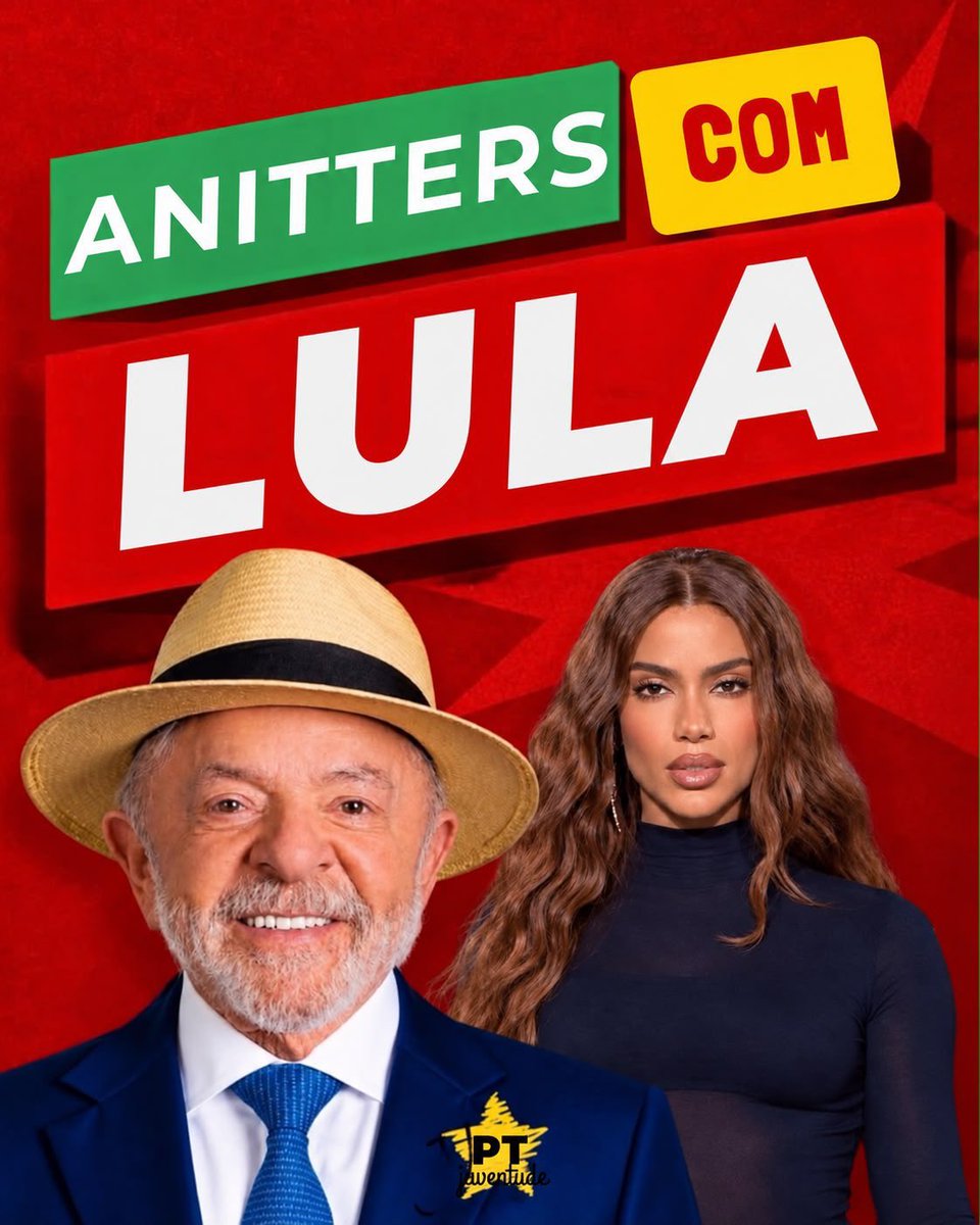 nahoyx's tweet photo. ANITTERS COM LULA

Já é teu velhote ⭐️⭐️⭐️⭐️⭐️⭐️⭐️⭐️⭐️⭐️⭐️⭐️⭐️ https://t.co/4LXOB4Fgmb