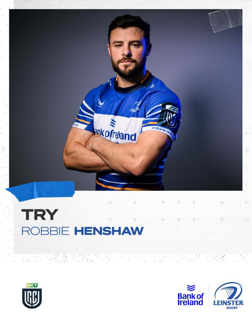 leinsterrugby's tweet photo. ⏱️ | 17'

TRY! Robbie Henshaw crashes over from short range to open the scoring after some sustained pressure in the Sharks' 22. Caspar Gabriel adds the conversion.

⚫⚫ 0-7 🩶💛

#SHAvLEI https://t.co/VcrXc8P6Q8