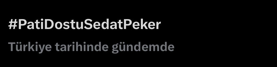 memleketyoutube's tweet photo. #PatiDostuSedatPeker etiketi, Türkiye tarihinde gündeme girdi. https://t.co/1LCRojO1sy