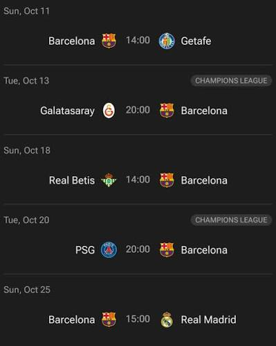 Barca_Extria's tweet photo. Dear God, we’re not asking for much… just a perfect Barça October. 🙏😭🔵🔴 https://t.co/Qoyx6OXTzF