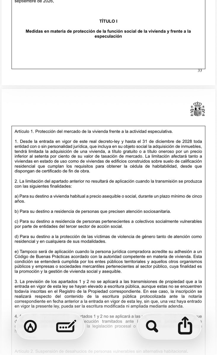 MartaMadrenas's tweet photo. Aquest (subratllat en groc) és el text que volem aprovar Junts. Compara’l amb el que diu el RDL del Gobierno… I ara, torna a repetir això dels interessos que defensa cadascú!!! https://t.co/Aw56kDHP4k