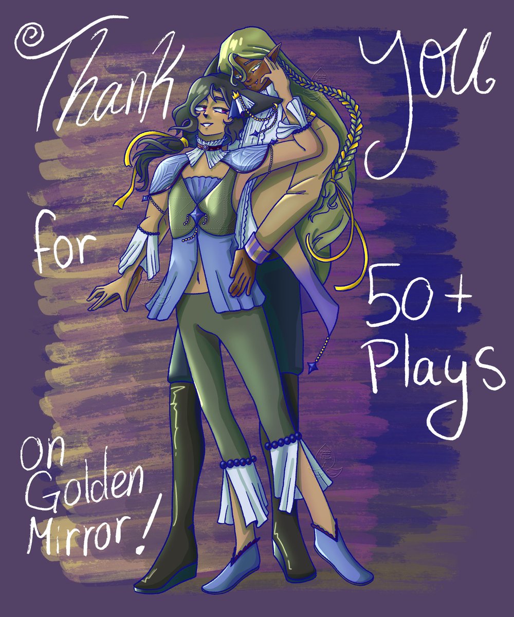 AltairDeLirio's tweet photo. THANK YOU FOR PLAYING GOLDEN MIRROR!!!!!!! https://t.co/R4RBA1rZCD