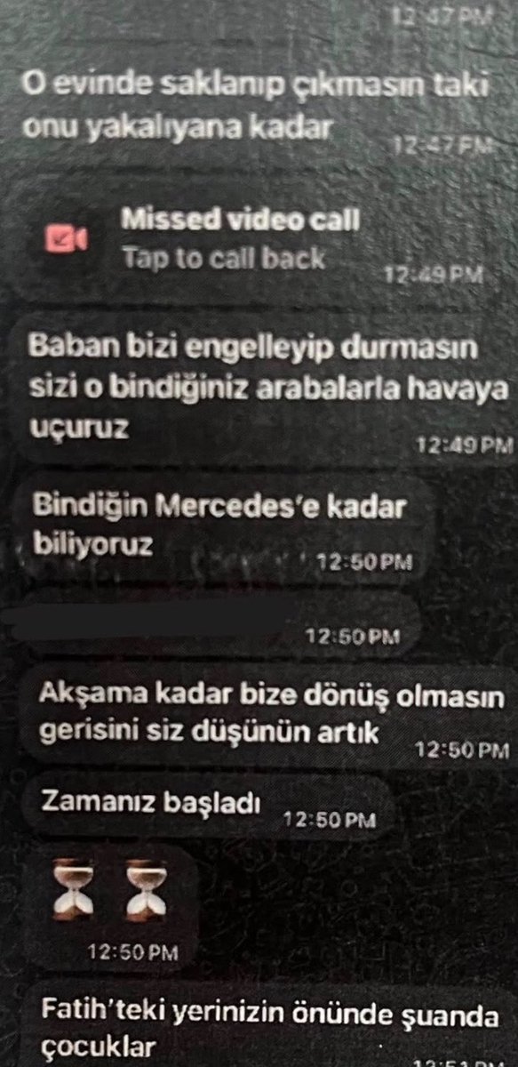 HaberReport's tweet photo. Zen Pırlanta sahiplerinden haraç almaya çalışan "Çirkinler" silahlı suç örgütünün gönderdiği tehdit mesajları ortaya çıktı. https://t.co/9PcsJq7l7S