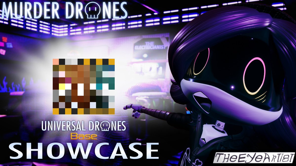 TheEyeWorkshop's tweet photo. showcase video of my MD Models, go check it out now
#murderdrones #glitchproductions 
https://t.co/lFxxdGrQ6M https://t.co/safV2AGf35