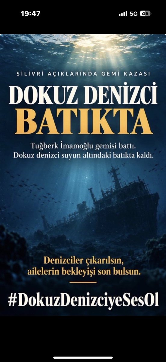 merve226522's tweet photo. Evlatlarını, eşlerini, babalarını bekleyen aileler var. 9 denizcimize ulaşılması için teknik imkânların değerlendirilmesini ve somut çalışma yapılmasını talep ediyorlar. #DokuzDenizciyeSesOl @UABakanligi @a_uraloglu @TC_icisleri https://t.co/HnuMSDWdN3