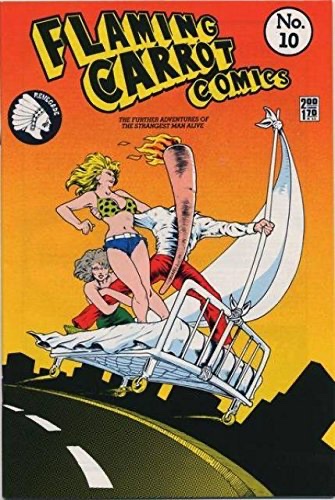 buckaroowriter's tweet photo. @Nerdrotics This Superman issue because it really hit me emotionally, and then this Flaming Carrot issue because it's so fucking iconic. https://t.co/iOPvMh89tp