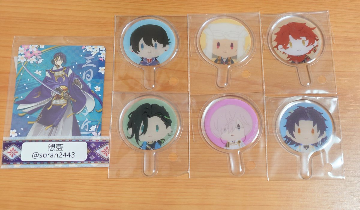 soran2443's tweet photo. 【交換】刀剣乱舞 とうらぶ 御伴散歩 ぽちくじ その2 フリューくじ　近侍 ピンシール

譲)D賞 堀川､山伏､三郎､笹貫､亀甲､太鼓鐘

求)D賞 実休>D賞 山姥切国広

郵送希望です。
検索からもお気軽にお声掛けください。 https://t.co/nAfFu8xRTR
