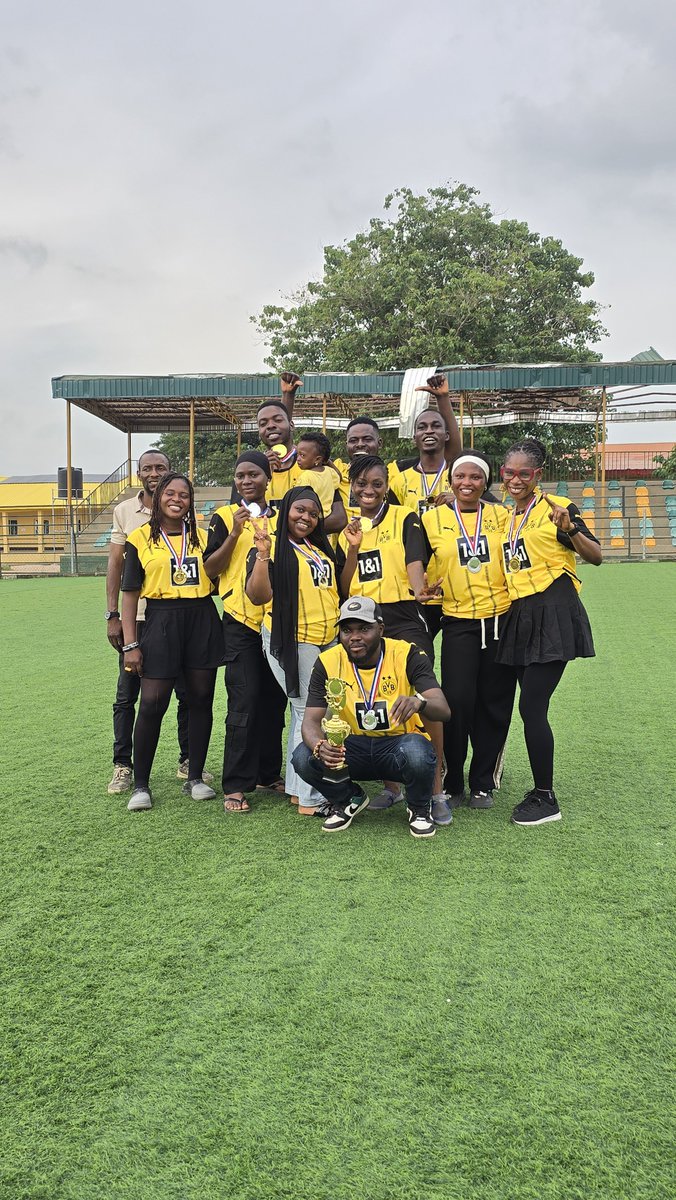 OgunTwitta's tweet photo. What an unforgettable Sports Day!

Team Yellow took the crown, White secured the silver, and Green &amp; Blue proved great minds (and athletes) think alike with a tied 3rd!

#OGTCweek #OGTCweek2026 #OgunTwitterCommunity https://t.co/rj6Rm4kfmu