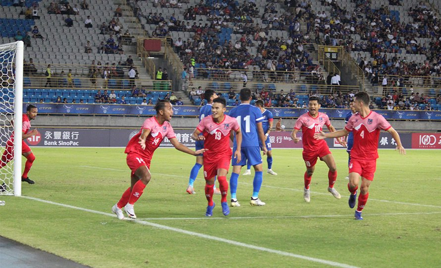 BadalSaman's tweet photo. #HISTORIC Achievement for @ShahBalen and his Co.
⚽Nepal🇳🇵out of SAFF 
For the first time in 33 years, #Nepal will miss the SAFF Championship, all thanks to FIFA’s suspension of ANFA over political interference.
Congratulations @PM_nepal_ @hello_sarkar 
 #SAFF2026 #NepalFootball https://t.co/MJY0SlYwPc