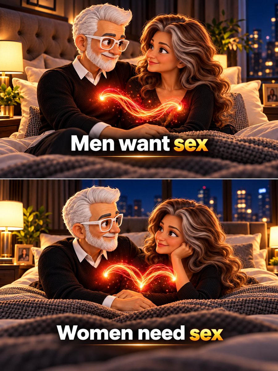 stoicmen_'s tweet photo. 9 Image explain men want sex women need sex.

1. https://t.co/k7qMpfjG7L