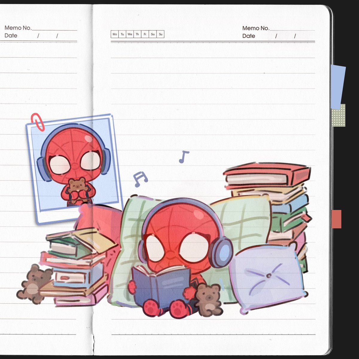wswdlydhkdg's tweet photo. 蛛 在看书🥺
爱学习的小蛛一枚📖
#spiderman   #peterparker https://t.co/3qffg4NjJx