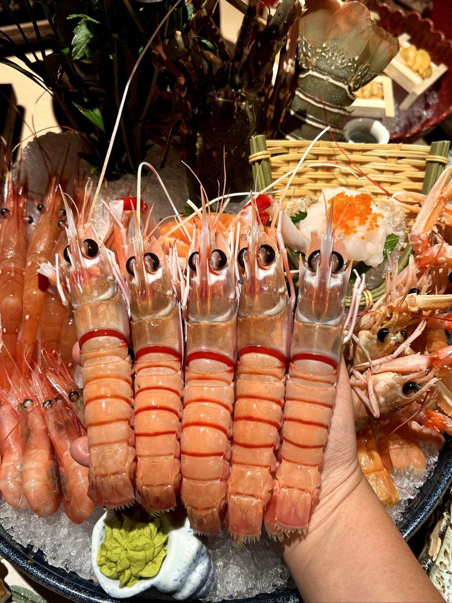 tide_charl__218's tweet photo. Shoutout to the fresh New Caledonian shrimp on today’s menu—bright, briny, totally unmissable!， https://t.co/vv4nSWrofK