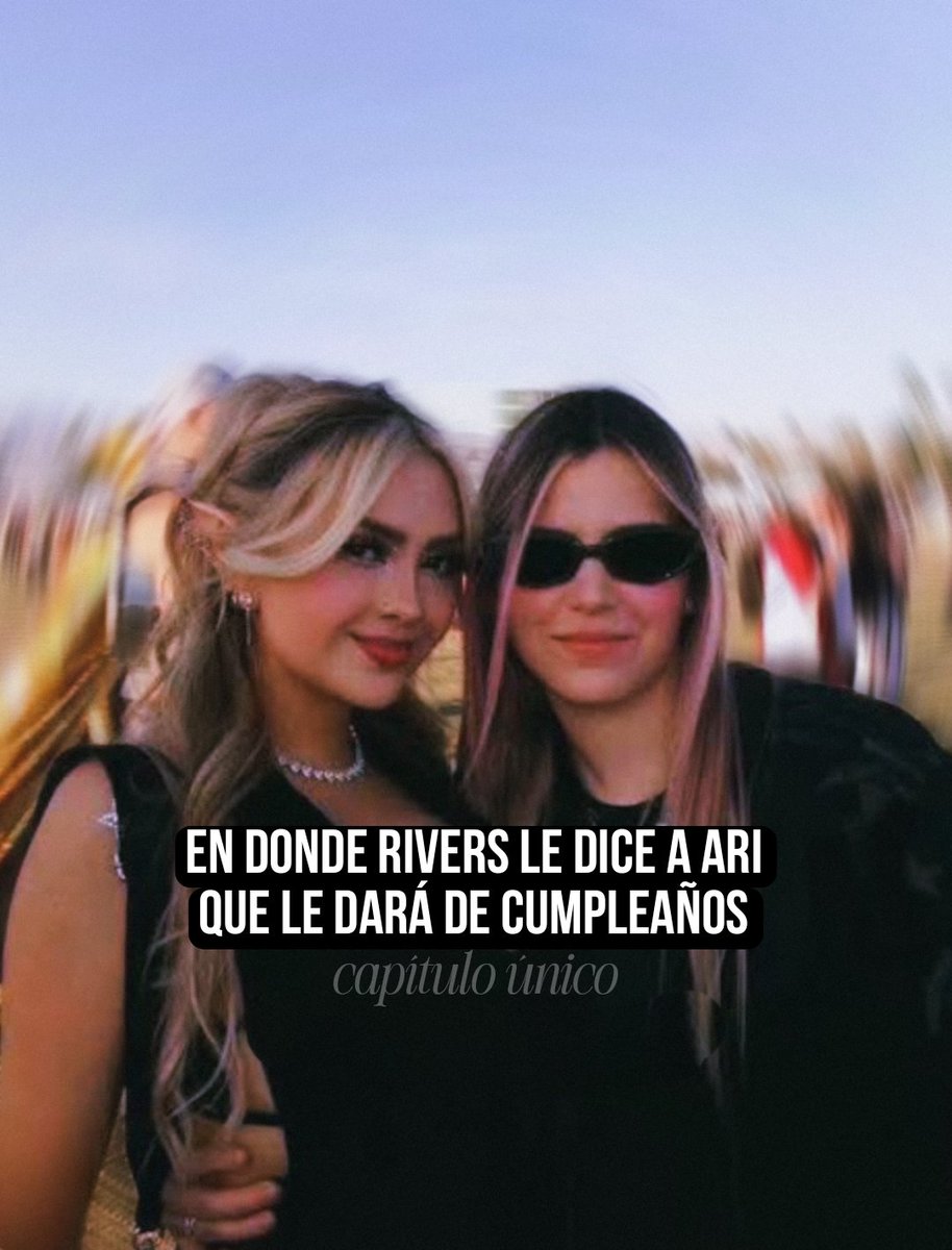 pollitoconfresa's tweet photo. AU: En donde Rivers le dice a Ari qué le dará de cumpleaños. https://t.co/7zuwMIvTeb