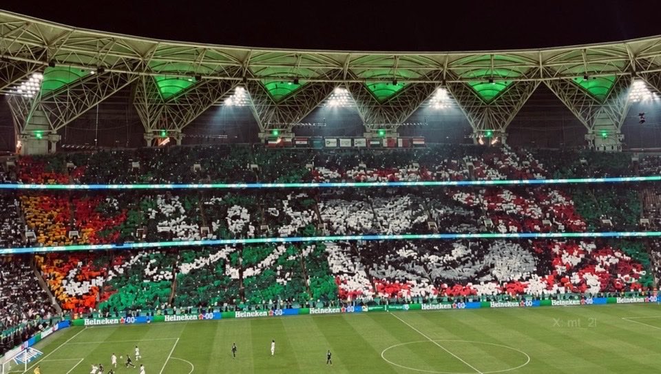 onlymh3_'s tweet photo. لوحه فنية خياليه " عز وفخر "
دايما اقولها جمهور الغربيه ماااااايخذلك 💚
الله لايردكم خايبين ..

#السعودية_قطر https://t.co/wYxrTlIGyo
