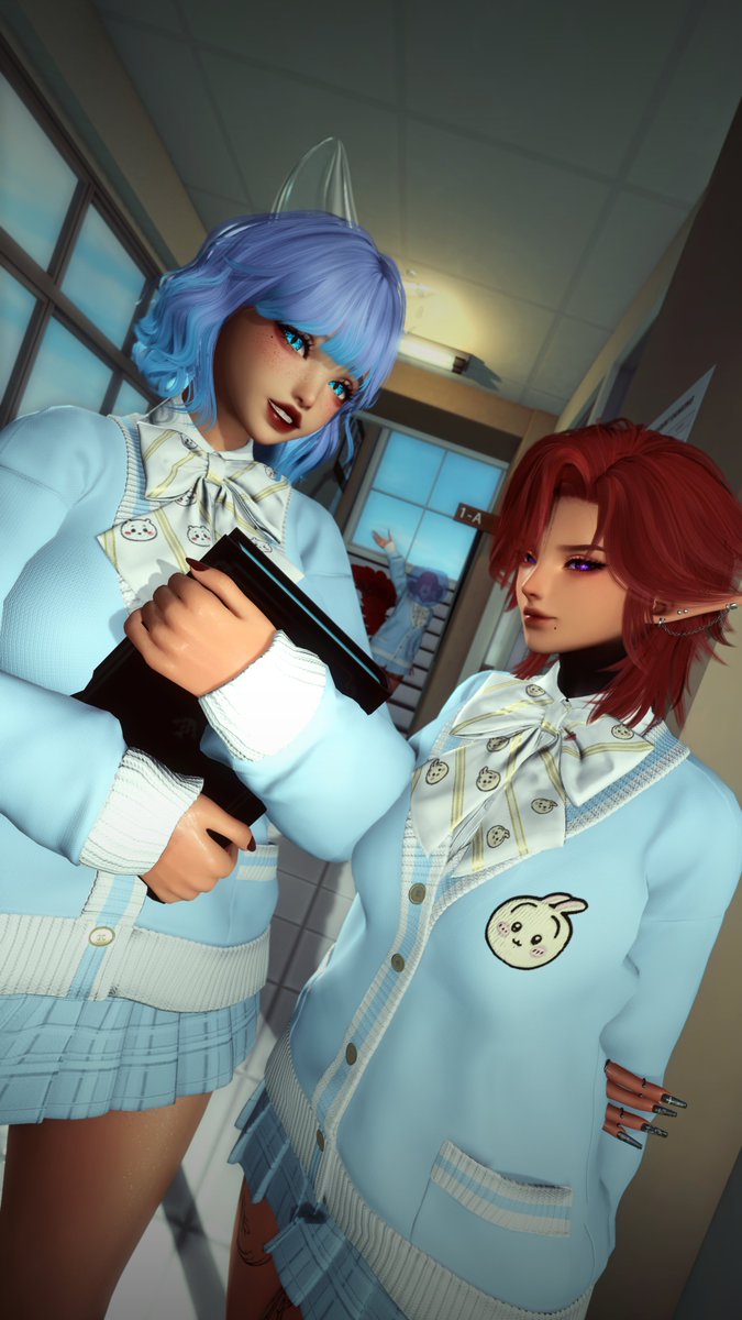 Puhska_Bun's tweet photo. New day at the academy, we have to look iconic, and what else do we wear but a new #miwamods fit !! https://t.co/rYr5aWmZWq