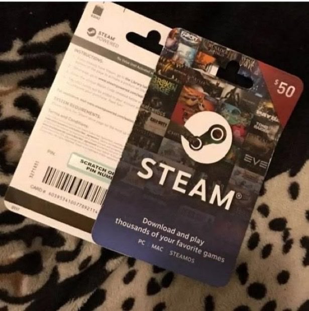 Daniel7hbr's tweet photo. I just got you steam card https://t.co/ZzBkyGVa3U