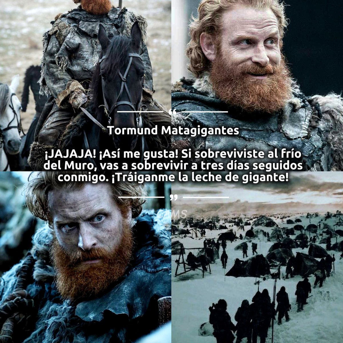 CAM_SH_'s tweet photo. #Rhaegar #Tormund #ArthurDayne https://t.co/AU3nhLRtGF
