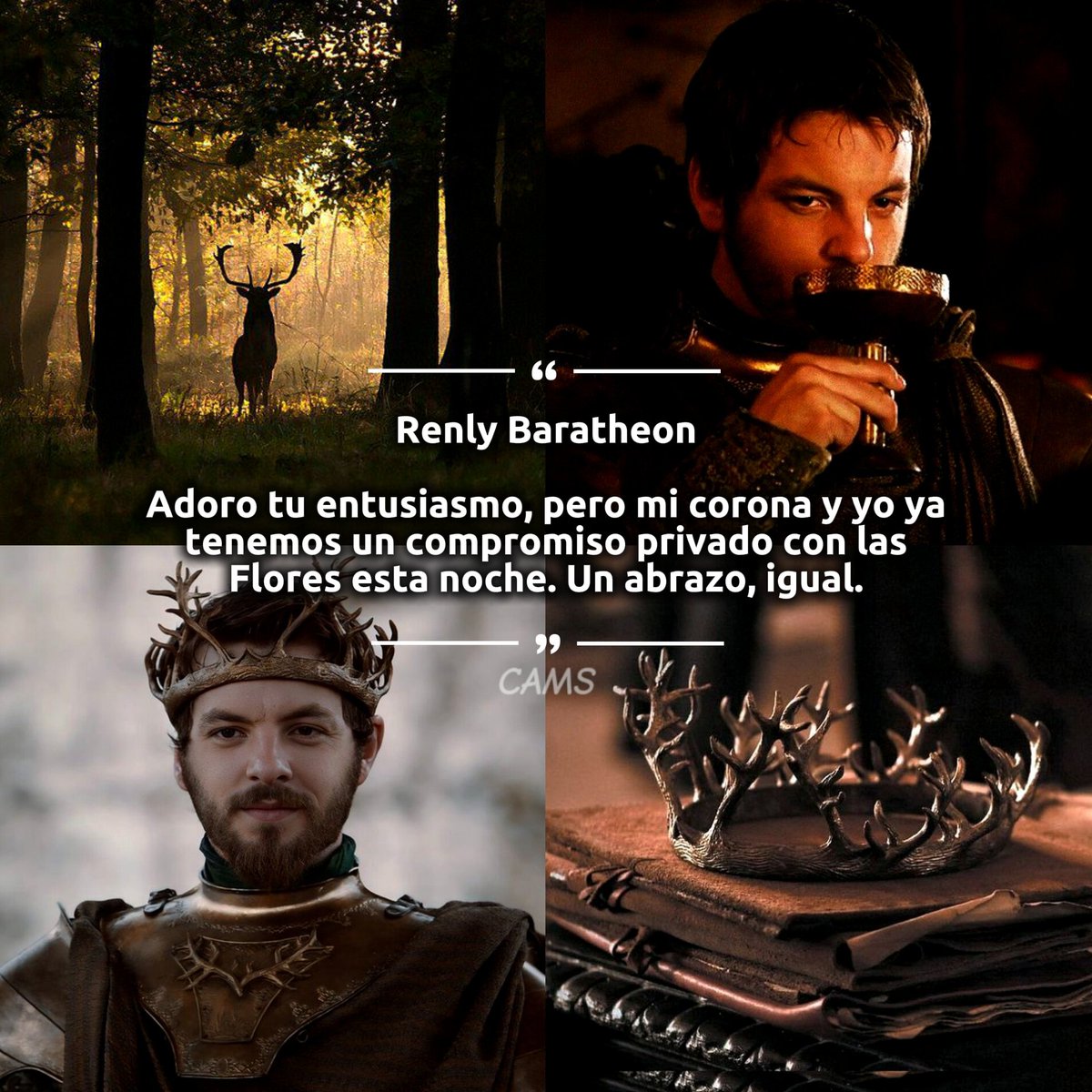 CAM_SH_'s tweet photo. #Gendry #RenlyBaratheon #LorasTyrell #TyrionLannister https://t.co/vyTxWlWYZY