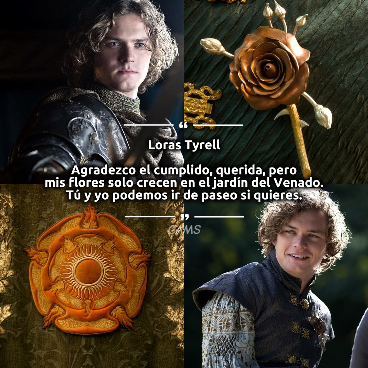 CAM_SH_'s tweet photo. #Gendry #RenlyBaratheon #LorasTyrell #TyrionLannister https://t.co/vyTxWlWYZY