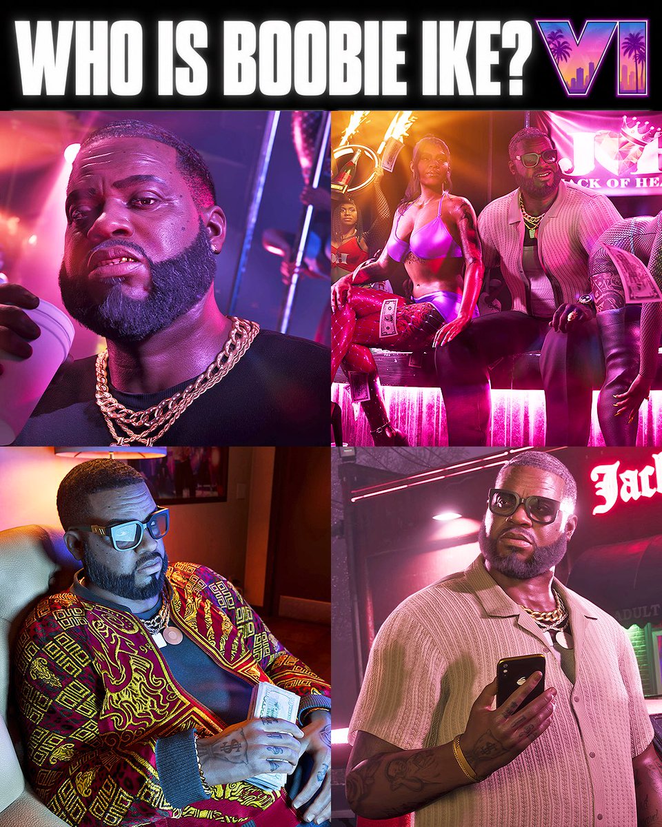 reloadkg's tweet photo. Boobie Ike could end up being one of GTA 6’s sleeper characters.

He went from street hustler to building a legit empire real estate, a strip club, and Only Raw Records.

He doesn’t feel like a throwaway side character either. He feels like someone who could quietly become way more important than we expect.

Definitely keeping an eye on him.

-KG

#GTA6