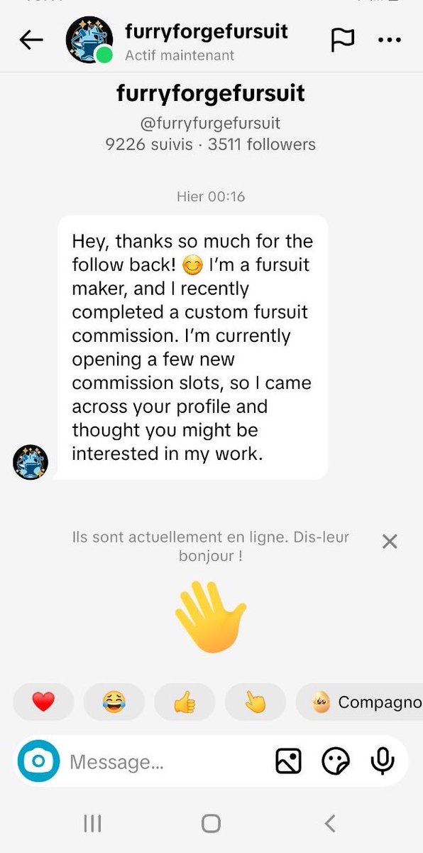 FurryForgeF's tweet photo. Can we please report this account? I am un able to as they blocked us so we can’t see the account on our end unless not logged in. 

They are using our name with our the S. https://t.co/5Kkqe4uW1z