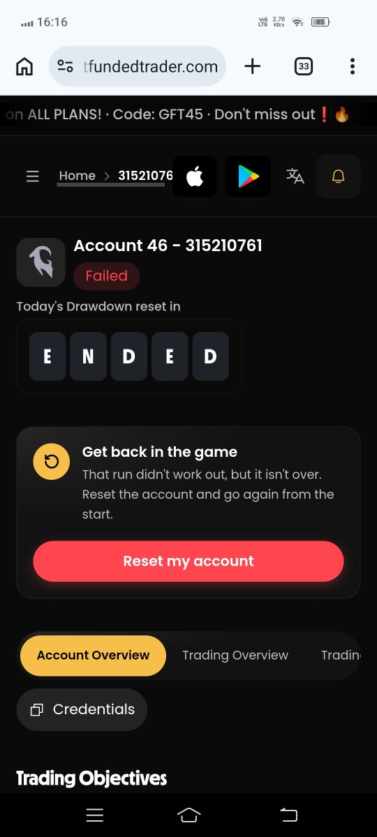 thefxwulf's tweet photo. 11 business days. Still no response from @GoatFunded
@EdwardXLreal 

Suspended over an alleged VPS violation despite never using VPS/VPN. I’ve repeatedly requested the evidence. Still no explanation I want my account back.

@GFFutures @goat_funded https://t.co/O3x0YJasiO