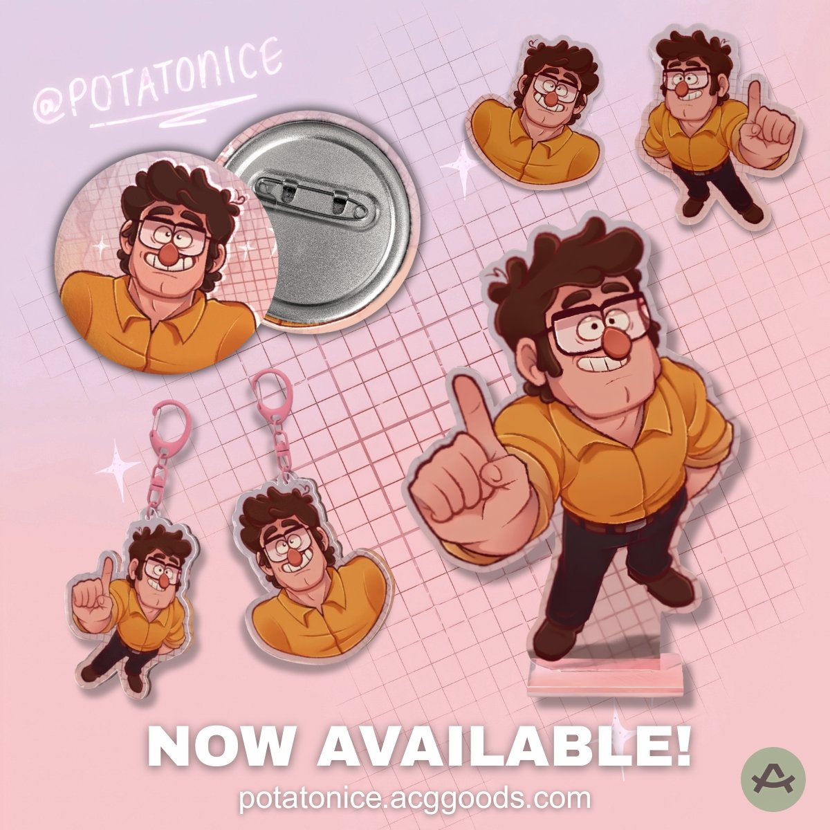 PotatoniceDump's tweet photo. The Plush Badge is my fav UUGGGHH!!! 
I'M TWEAKING REEEEEEEEEEE—

✧ https://t.co/bxKh3DH0GJ https://t.co/rzB5d6FEb1