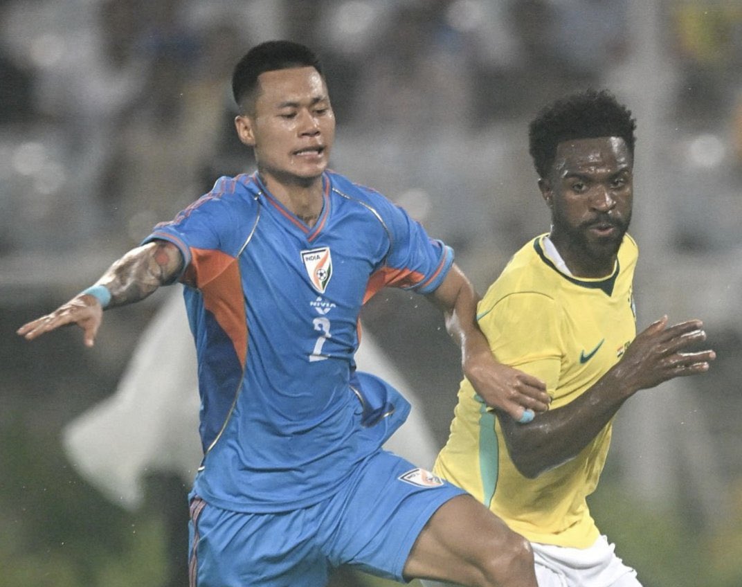 NerhoFC's tweet photo. The India vs Brazil game ended in a 4:0 victory for Brazil with Goals from Estevao, Pedro and two goals from Lino.
#footballnews #INDBRA #Selecao #IndvsBra https://t.co/Y5e2HfnSTP