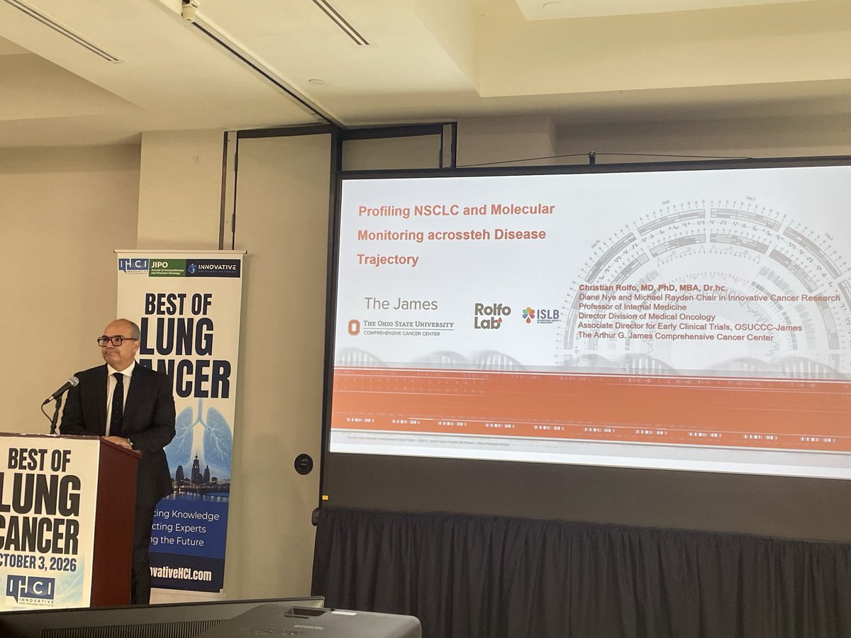 RobertoBoreaMD's tweet photo. Beautiful experience at #BestofLungCancer organized by @arjazieh from @Innovativehci 

Wonderful summary from @ChristianRolfo from @OSUhemoncfellow and @DrAlexAdjei from @ClevelandClinic about the most relevant updates #ASCO26 and #WCLC26

@isliquidbiopsy @IASLC @JTOonline https://t.co/Z7vtZQhnG4