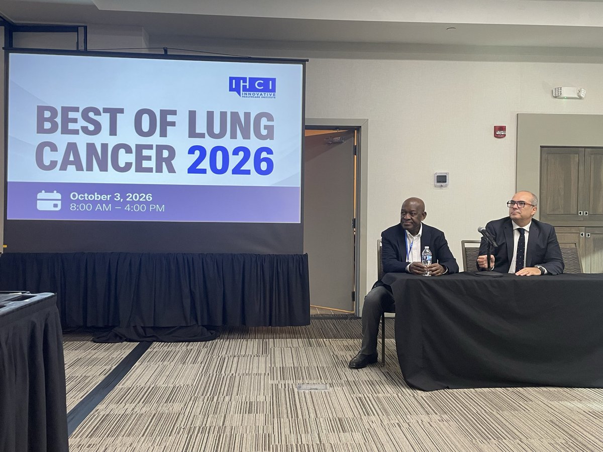 RobertoBoreaMD's tweet photo. Beautiful experience at #BestofLungCancer organized by @arjazieh from @Innovativehci 

Wonderful summary from @ChristianRolfo from @OSUhemoncfellow and @DrAlexAdjei from @ClevelandClinic about the most relevant updates #ASCO26 and #WCLC26

@isliquidbiopsy @IASLC @JTOonline https://t.co/Z7vtZQhnG4