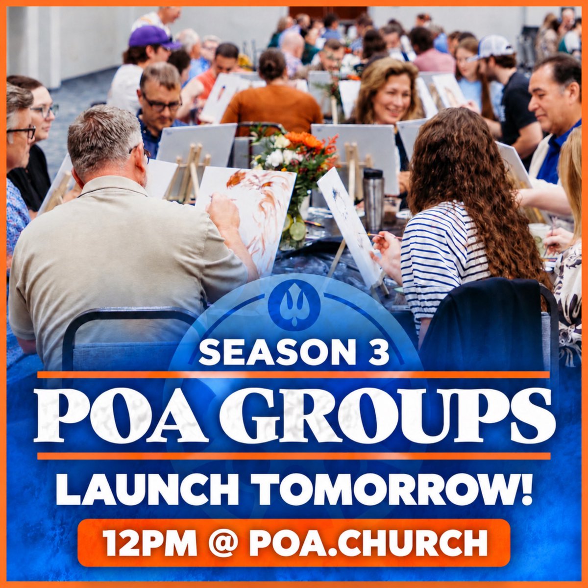 POAlex's tweet photo. Season 3 of POA GROUPS launches tomorrow at 12PM!
There’ll be numerous opportunities for connection &amp; community.

First, join us for Sunday School at 9AM, followed by Morning Worship at 10AM.

Then, at noon, click on https://t.co/spoYhgAigC to get connected with a POA GROUP! https://t.co/stk5gNKUru