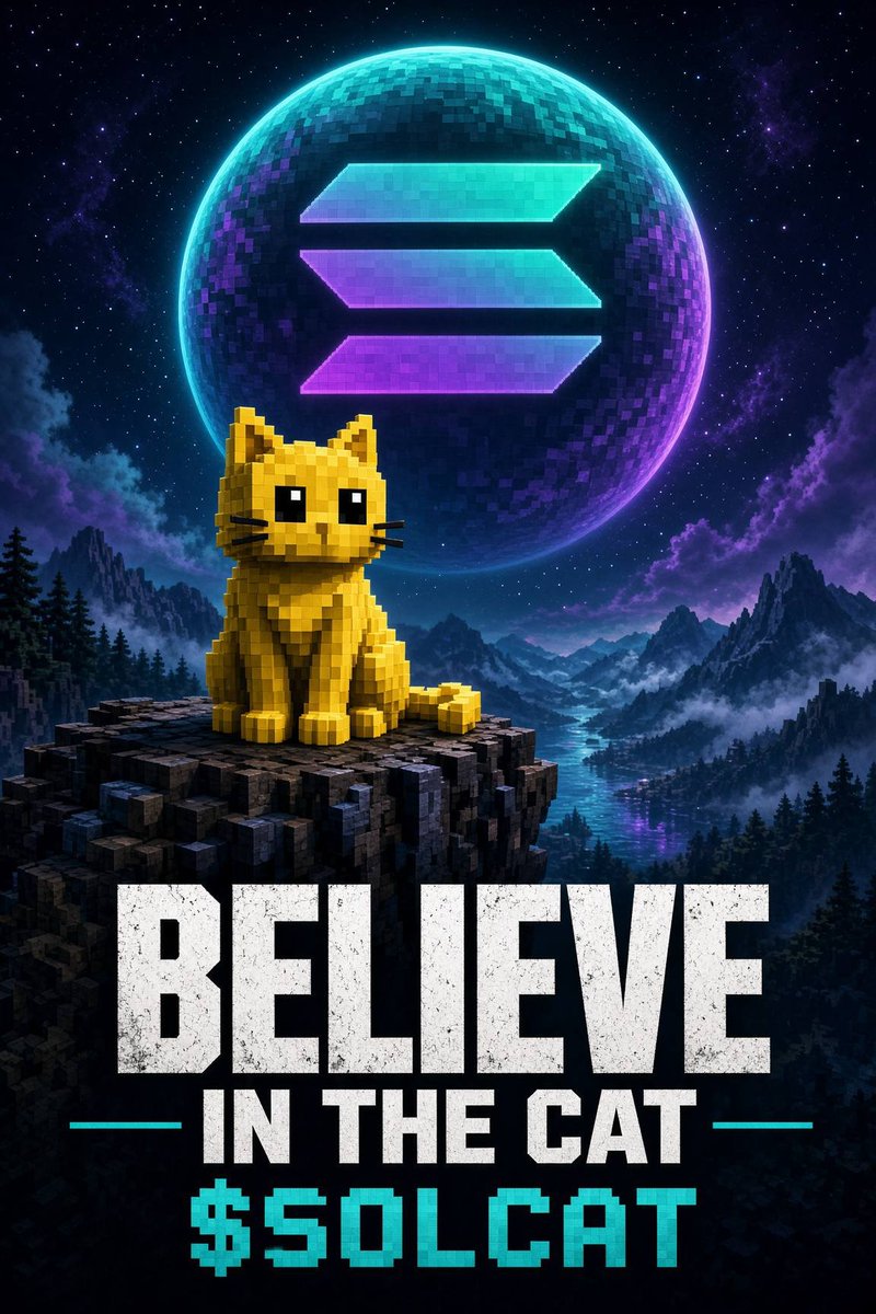 JacquesCryp's tweet photo. If there is one thing you do this Uptober it is to Believe in Solcat. 
A CTO coin where everyone in the community believes with full conviction in the cat. 
The Cat who pays Solana by Supporting SOLCAT you support Solana.
Believe in $SOLCAT .
@PaidSolCat 
@solana https://t.co/7kra3KzFYD