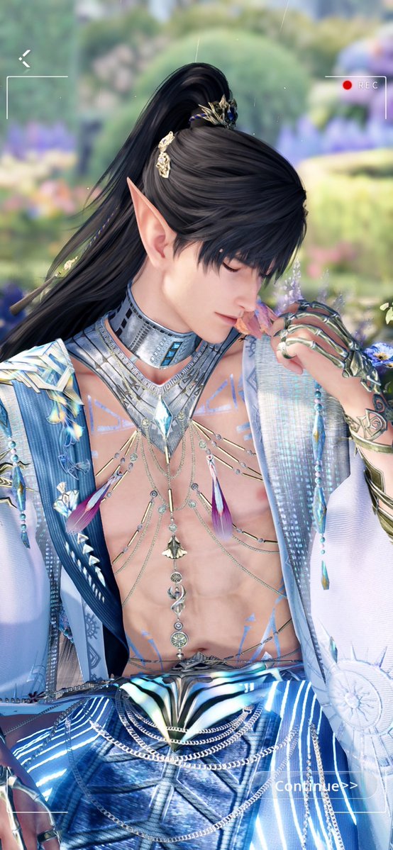 PhuongPhuong_15's tweet photo. Accidentally meeting a handsome Elf while wandering lost in the flower forest... https://t.co/NjLaBuEoUD