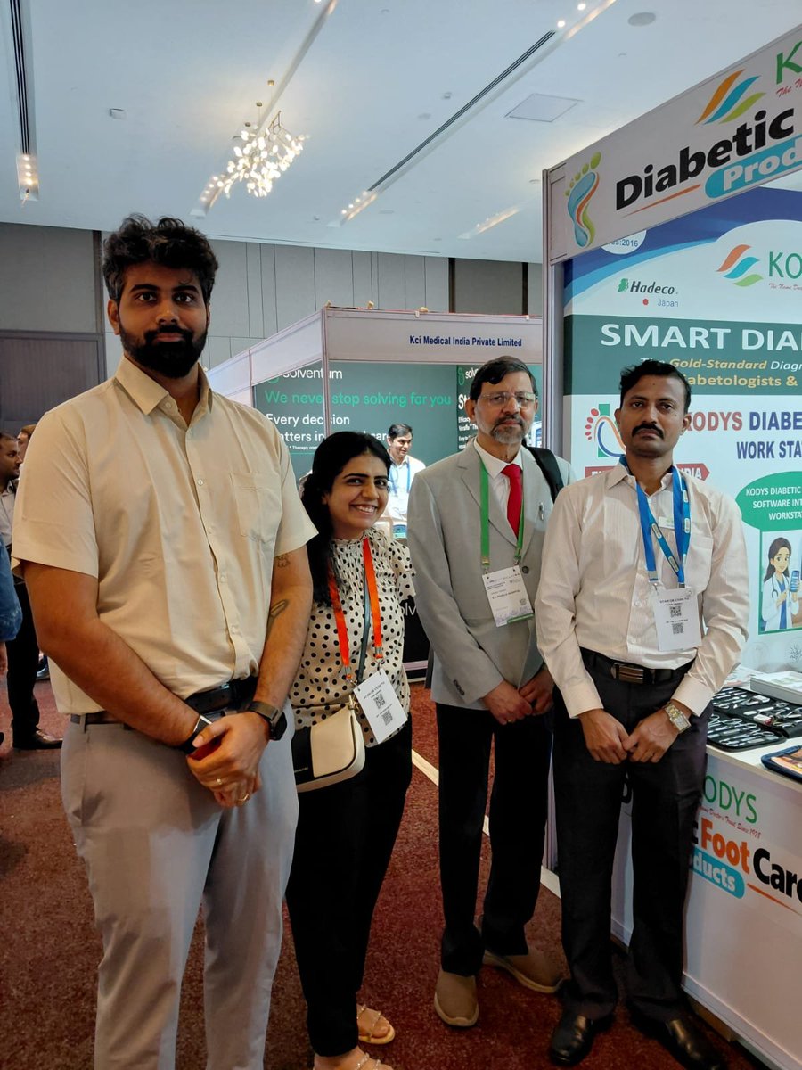 kodymedical's tweet photo. Day 2 #DFSICON 2026 | Stall Booth GSC 11
A screening Doppler confirms flow. A diagnostic Doppler detects disease.
In diabetics with arterial calcification, an ABI alone can leave severe ischemia hidden.
Hence Diagnostic Doppler useful for assessing
#VascularHealth https://t.co/6a237YEDOX