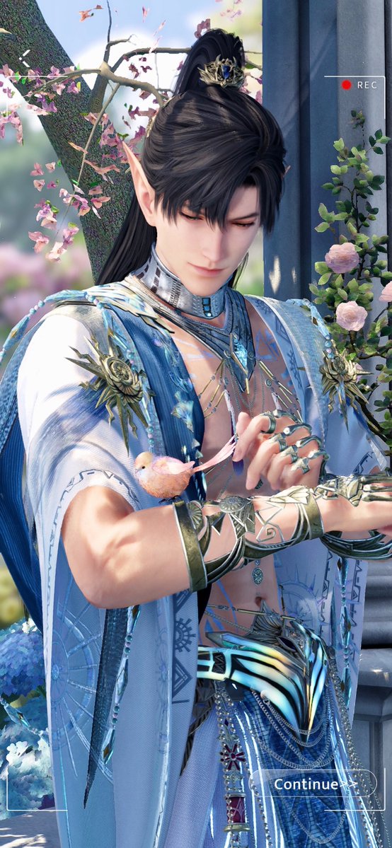 PhuongPhuong_15's tweet photo. Accidentally meeting a handsome Elf while wandering lost in the flower forest... https://t.co/NjLaBuEoUD