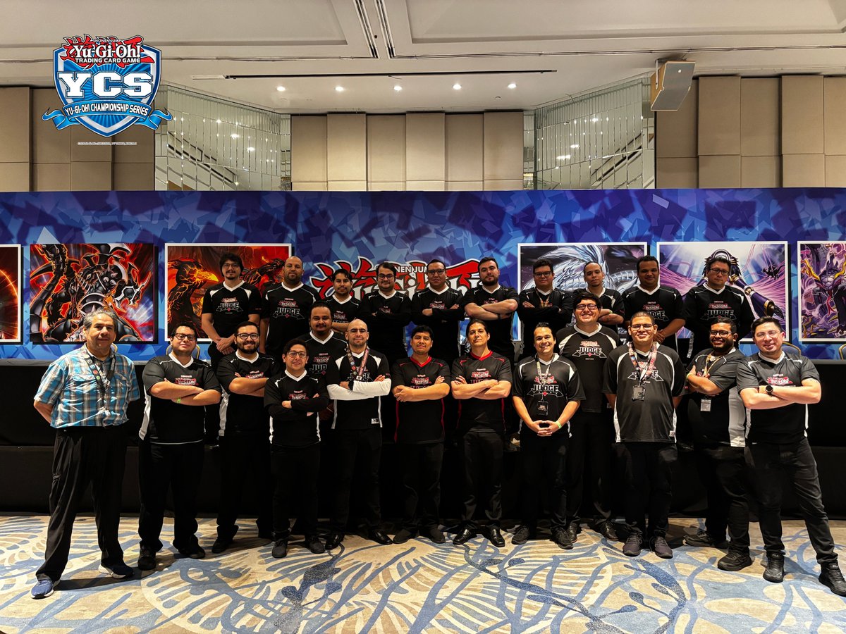 DevirAmericas's tweet photo. ¡El verdadero corazón de cada torneo! ⚖️❤️🏆

Sin ustedes, nada de esto sería posible, gracias jueces por su impecable labora, evento tras evento. 👏✨

#YCSGuayaquil #YuGiOhTCG #BattleTower #DevirAmericas #YCS https://t.co/Pq0IGgG5p7
