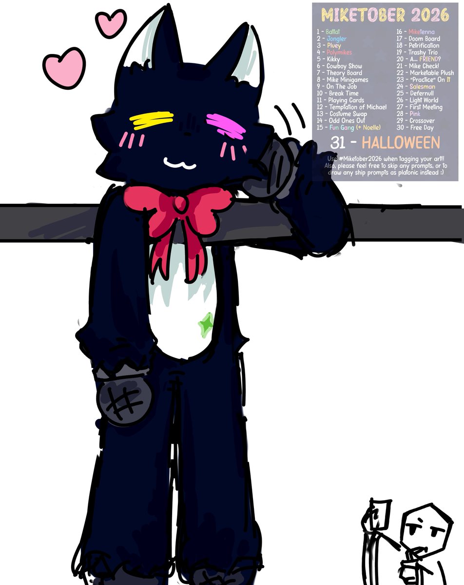 ShopSam429733's tweet photo. DAY 3 - Pluey #MIKETOBER2026 #miketwt fuh- it's 12:00 am💔🥀 https://t.co/rFM3RTdDeI