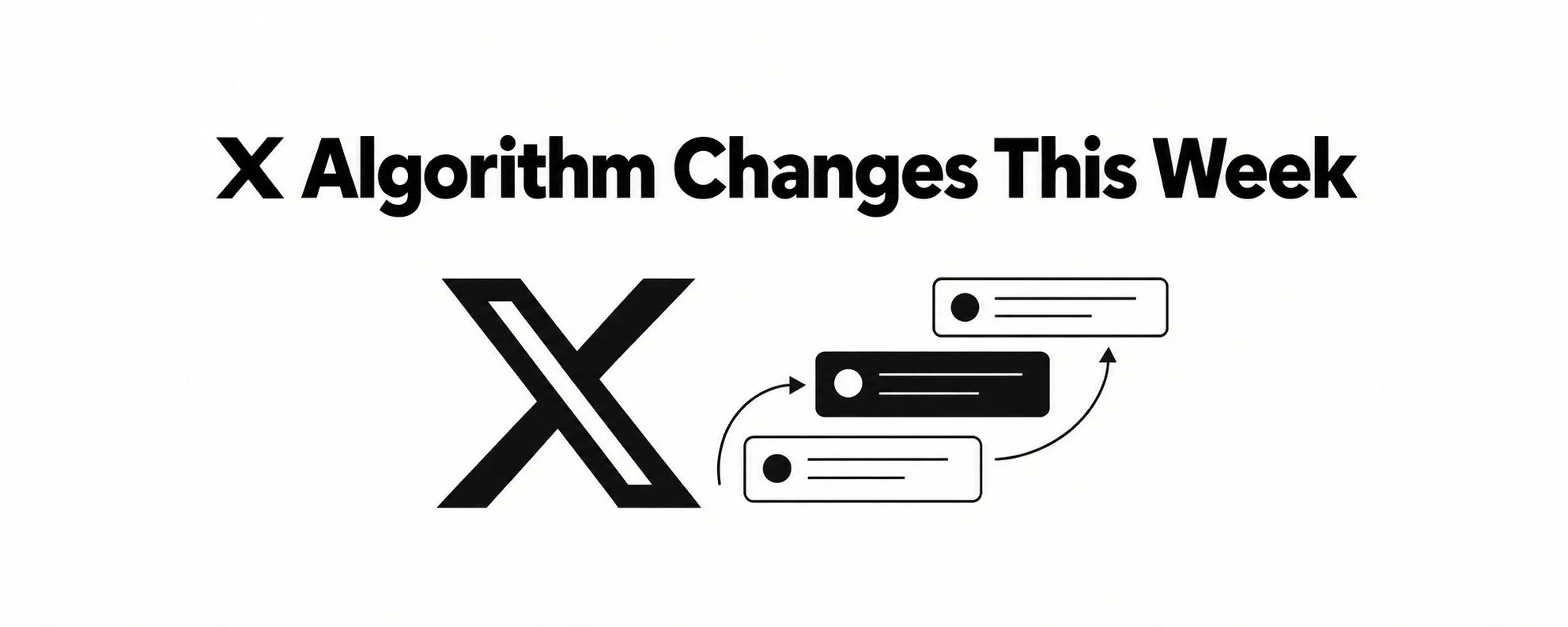 Kareem on X: "X published new algorithm changes this week that could ...