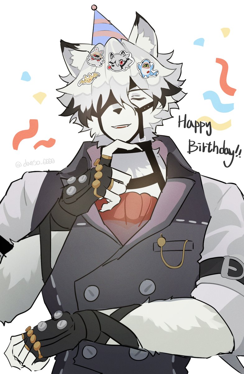 danso_0000's tweet photo. 🐺🎂🎁🎊🎉 https://t.co/IgnHiLwEDn