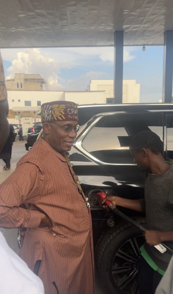 UmarForProgress's tweet photo. After Rotimi Amaechi said he would personally visit a filling station to buy fuel and verify the price, the moment has now attracted attention. He and Atiku are taking the fuel-price debate directly to the streets and to the filling station.

This is about one simple question: what are Nigerians paying for fuel today, and what does it mean for the cost of transportation, food and everyday life?

Stay tuned for the clip