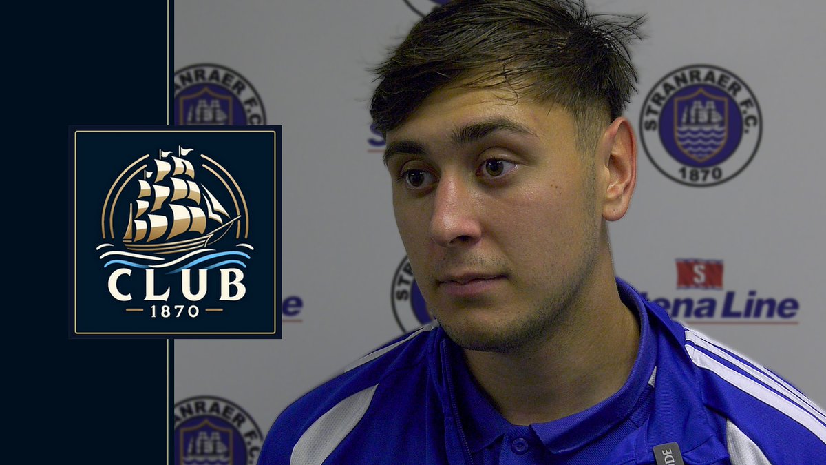 StranraerFC's tweet photo. Defender Kenzi Nair chats to Laurence Nelson after the Blues' draw at home to Edinburgh City 🗣️

Available now on Club 1870 👇

⚓ https://t.co/e76SZbvUhL

Proudly sponsored by Lactalis - home of Galloway® Cheddar 🧀 https://t.co/x1DwIVUyFl