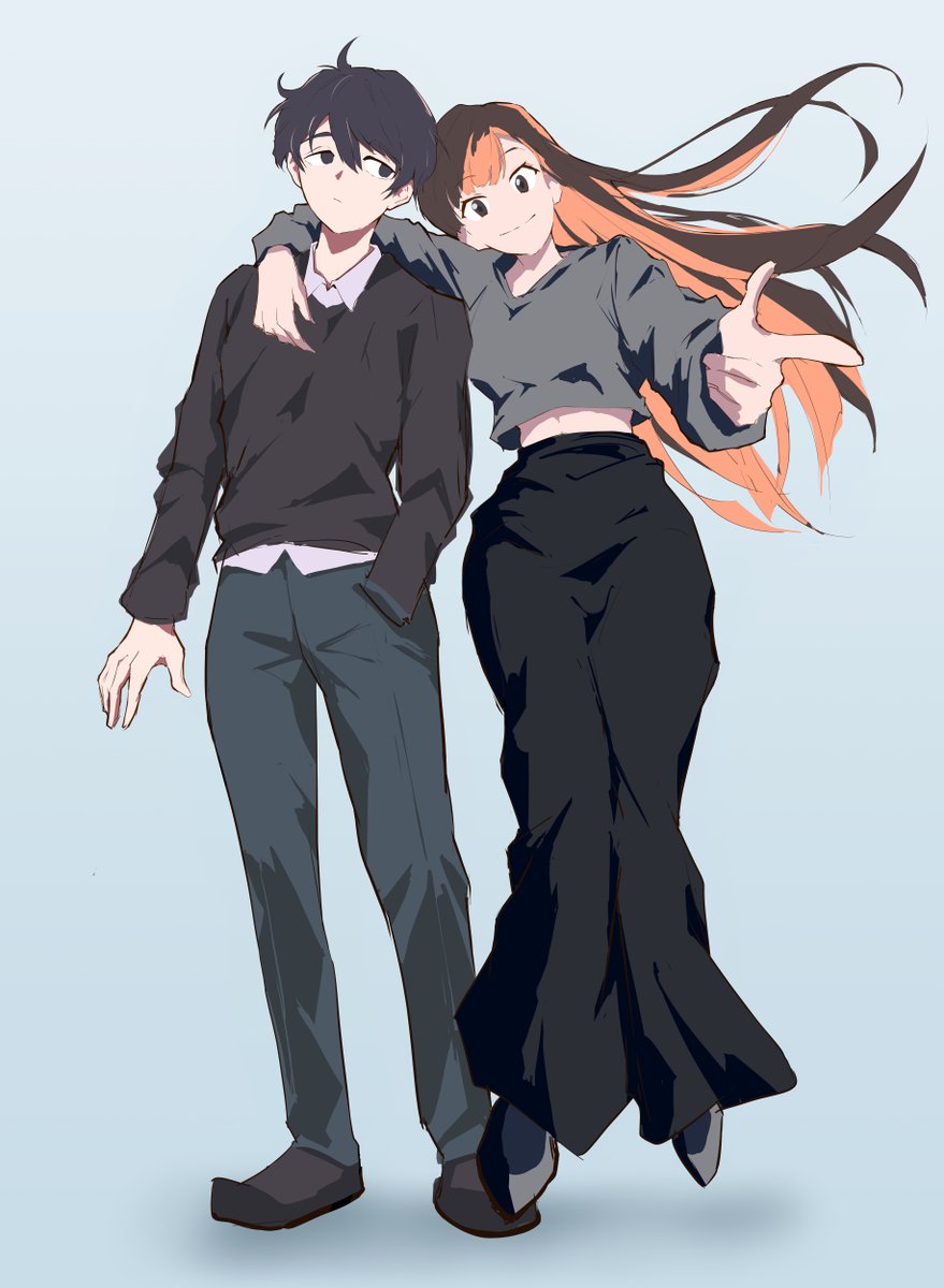 ANI510_3's tweet photo. 本日のお絵かき　弟とお姉ちゃん
#イラスト https://t.co/adneHV70aR