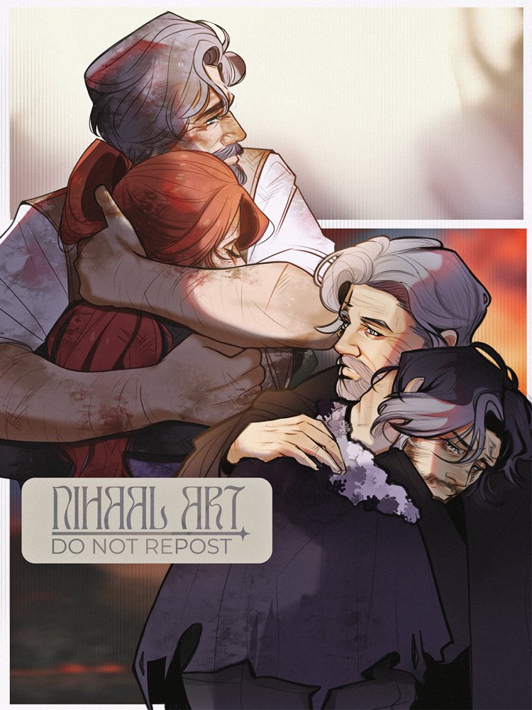 NihaalArt's tweet photo. renoir hugging his doomed children 💔🌹 #clairobscur #expedition33 #versk #renoir #maelle #coe33 #clairobscurexpedition33 https://t.co/EurEO1Djun