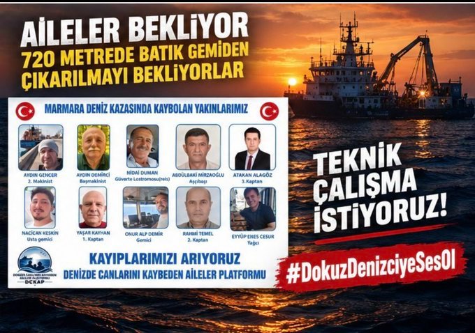 inthesouls's tweet photo. Sessizlerin sesi ol! 
 #DokuzDenizciyeSesOl https://t.co/j0MPOINQ3Y