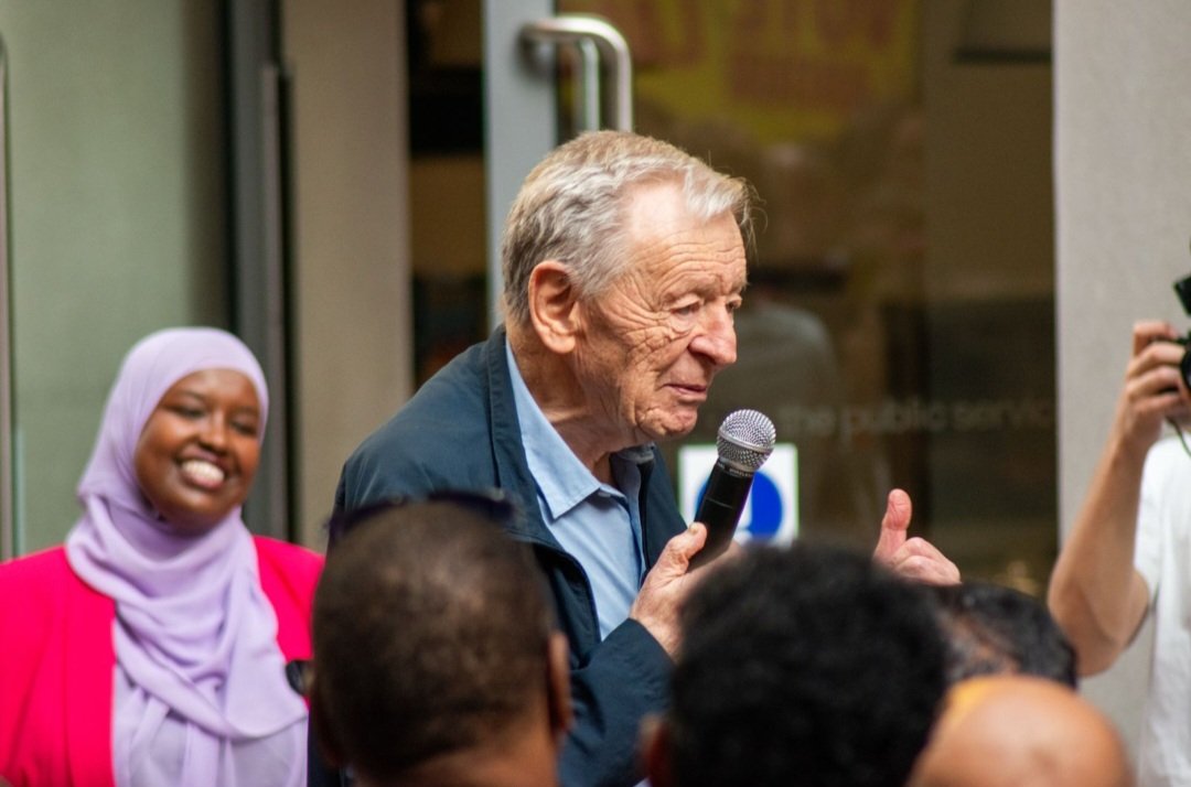 AlfDubs's tweet photo. Great to be back in Holborn and St Pancras, 75 years after I first canvassed here, to support the outstanding @Sagal_AW.
Looking forward to seeing you all again on polling day and to celebrating with you all! https://t.co/h3PboVXvCe